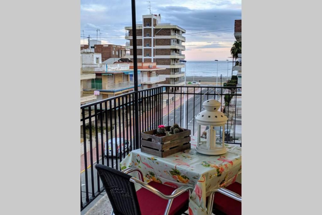 Apartamento H9 Gran Playa Con Vistas Al Mar Santa Pola Eksteriør bilde
